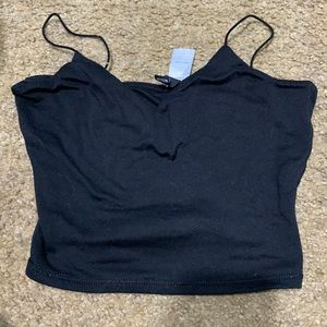black windsor tank crop